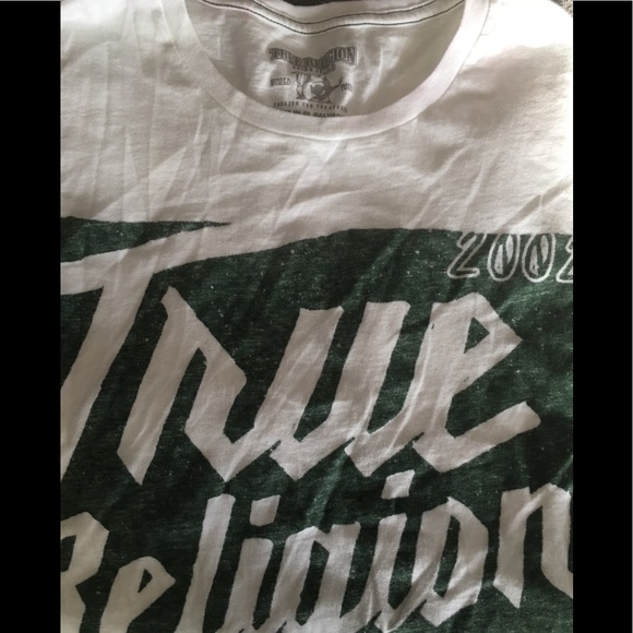 green true religion shirt